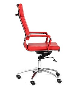 Кресло компьютерное CHAIRMAN 750 экокожа красная в Тюмени - предосмотр 2